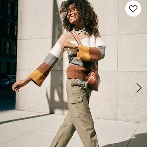 Madewell High Rise Cargo Fatigue Pant